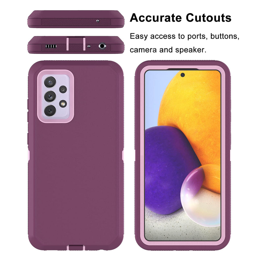 Galaxy A52 Case - Rugged Heavy-Duty Shockproof Protection for Ultimate Drop Defe