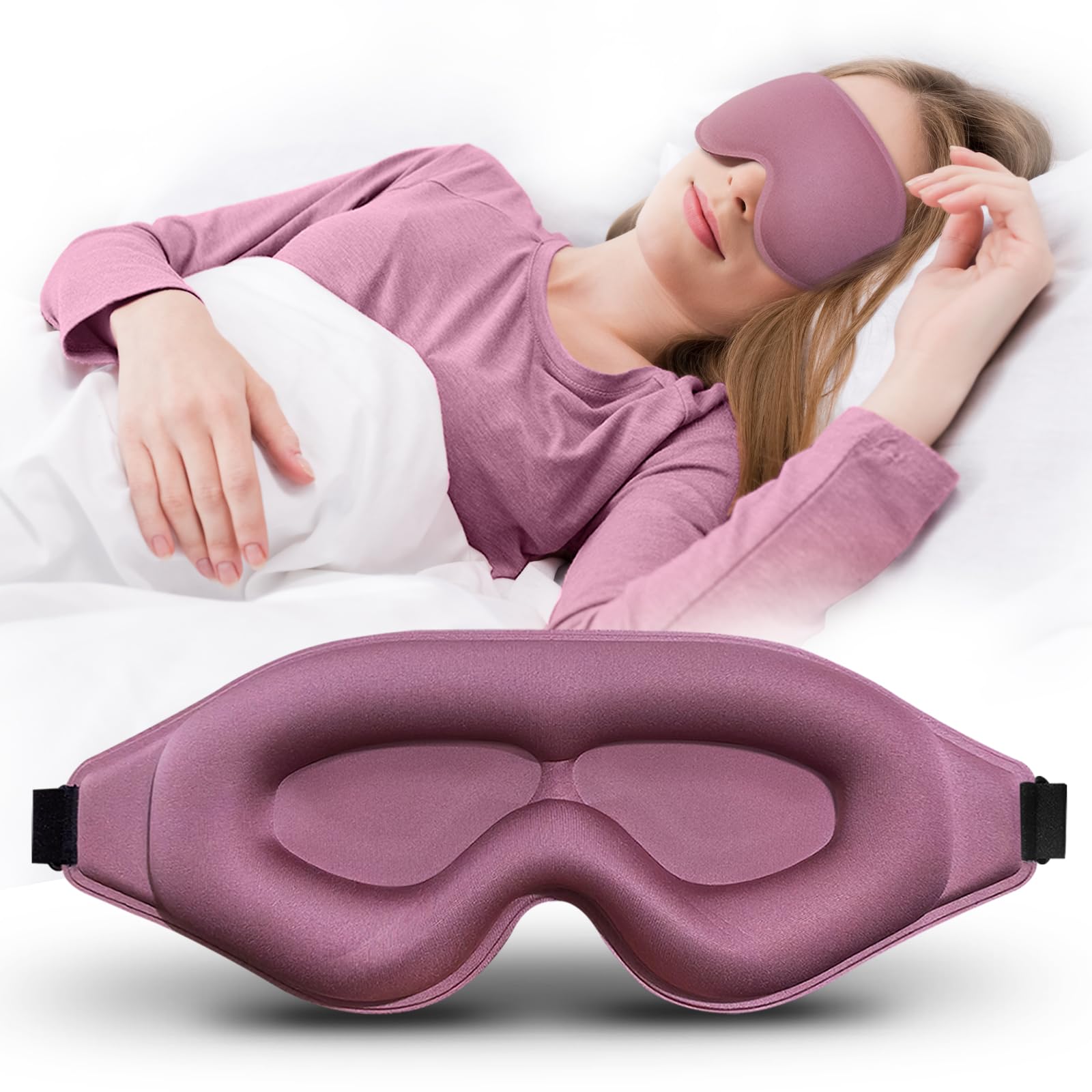 Advanced Eye Mask for Sleeping, Ultra Delicate Soft Skin Friendly Eye mask,10