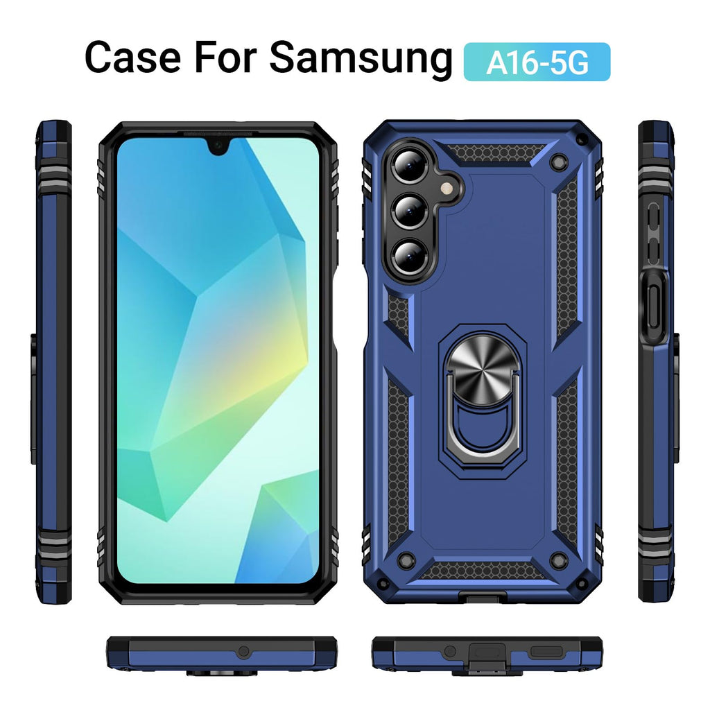 Galaxy A16 5G Case: with Screen Protector - Military Grade Protective Ca