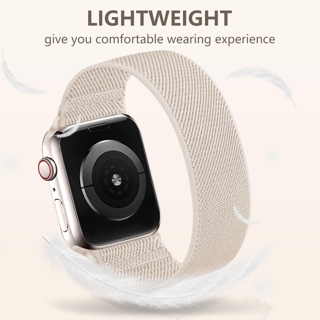 Loop Bands Apple Watch Band 38Mm 40Mm 41Mm 42Mm For Women Men, Soft Nylon Elasti