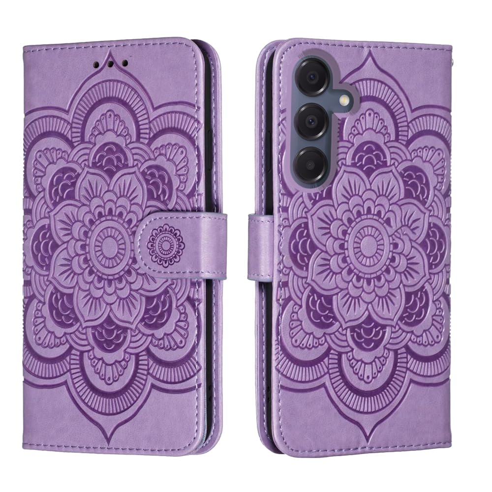 for Samsung Galaxy A16 Case Wallet with Card Holder Kickstand Magnetic Soft Leat
