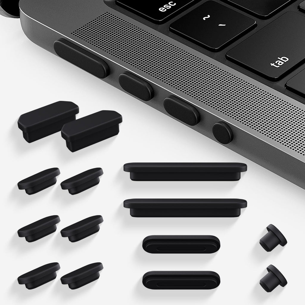 Dust Plug Cover Accessories for 2026-2021 MacBook Pro 14" 16" M5 M4 M3