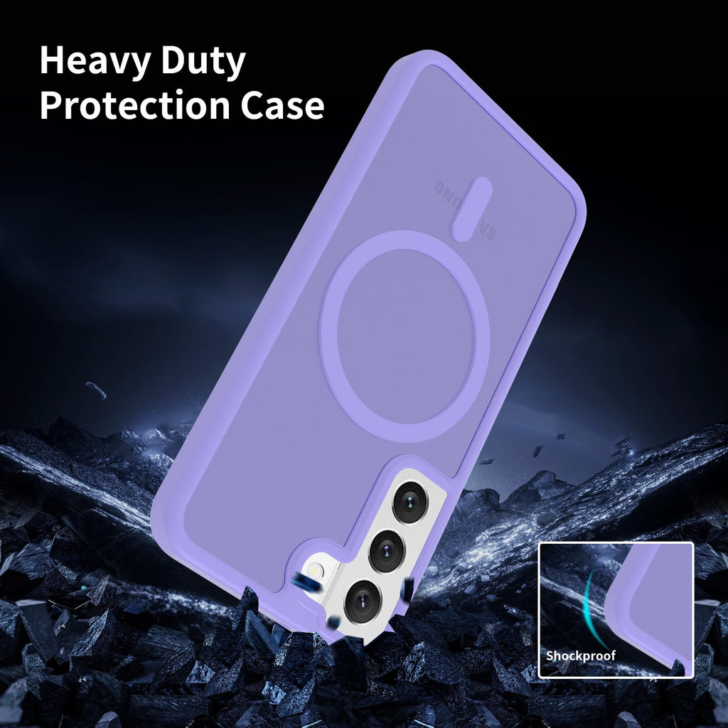 for Samsung Galaxy S22 Case Magnetic, Compatible with Magsafe 6.1 Inch Slim Fit