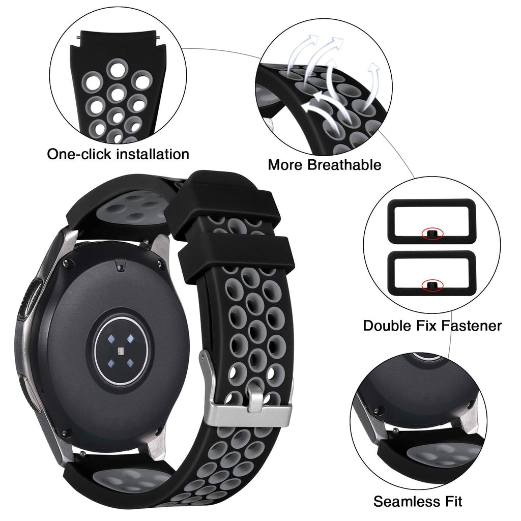 Compatible with Samsung Galaxy Watch 3 Bands 45mm/Galaxy Watch 46mm Bands/Gear S