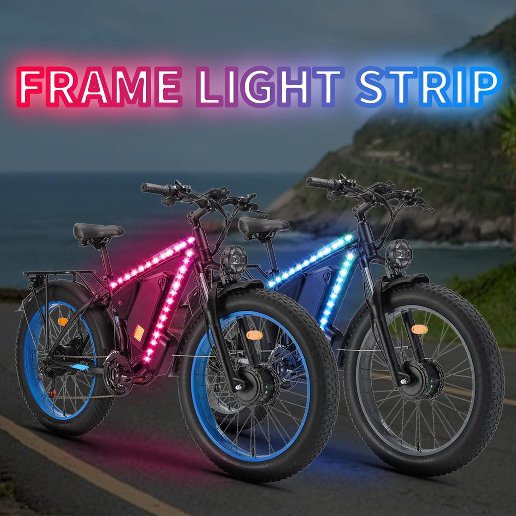 Lights, Can Be Cropped,Ultra Bright Waterproof Bike Lights for Kids, Adults, Boy