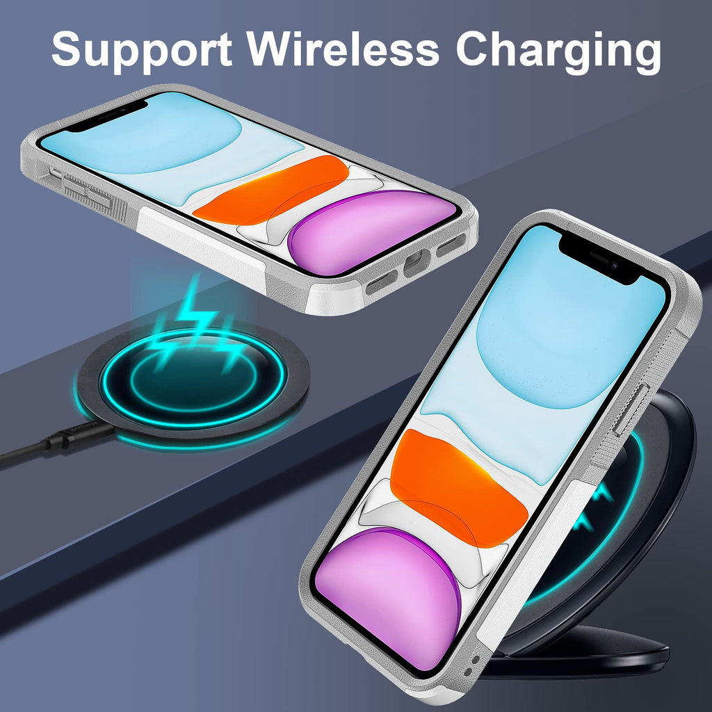 for iPhone 11, Unique Sports Pattern Shock-Absorption Hard PC and Silicone
