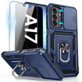 Galaxy A17 5G Phone Case With [Privacy + Hd Tempered Glass Screen Protector] & C