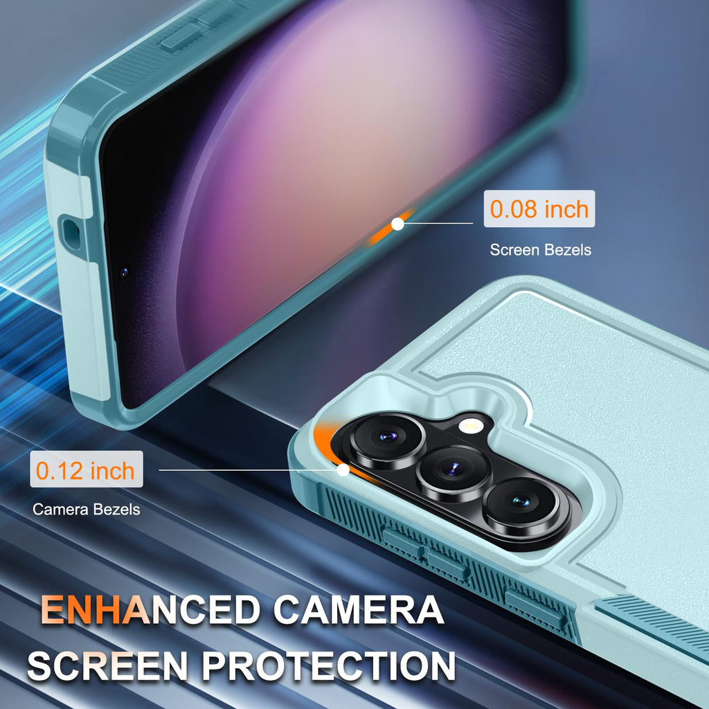 Samsung Galaxy S26 Case with Screen Protector+Camera Lens Cover,Military Grade H