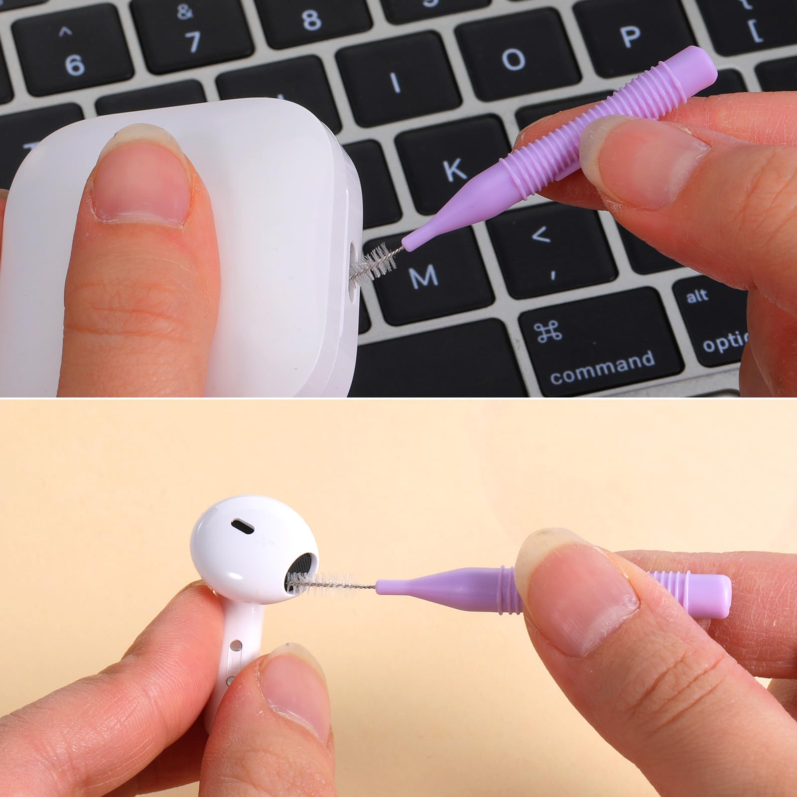Pack Charger Port Cleaning Kit, Anti-Clogging Mini USB C Port Cleaning Tool Mult