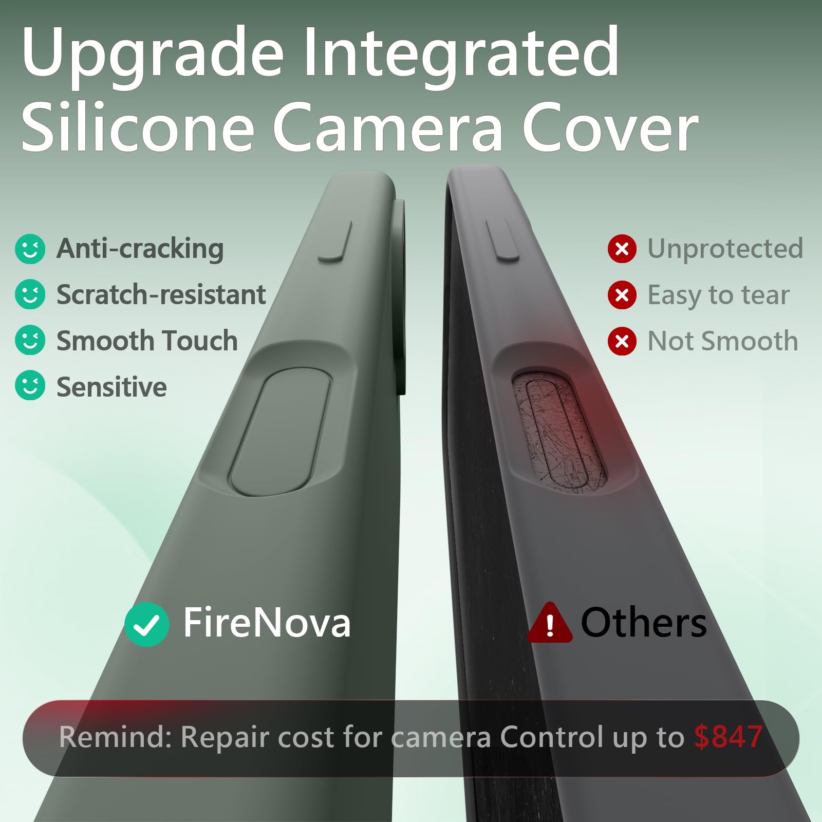 for iPhone 17 Case, Compatible with MagSafe, [Integrated Silicone Camer