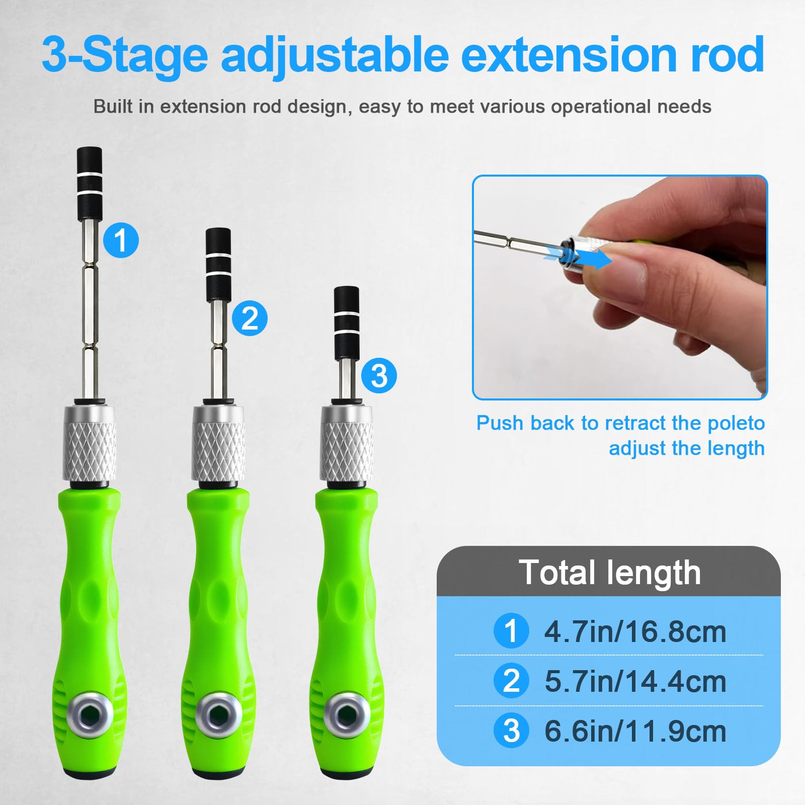 1 Small Precision Screwdriver Set, Zoikuloi Magnetic Mini Screwdriver Set, Pr