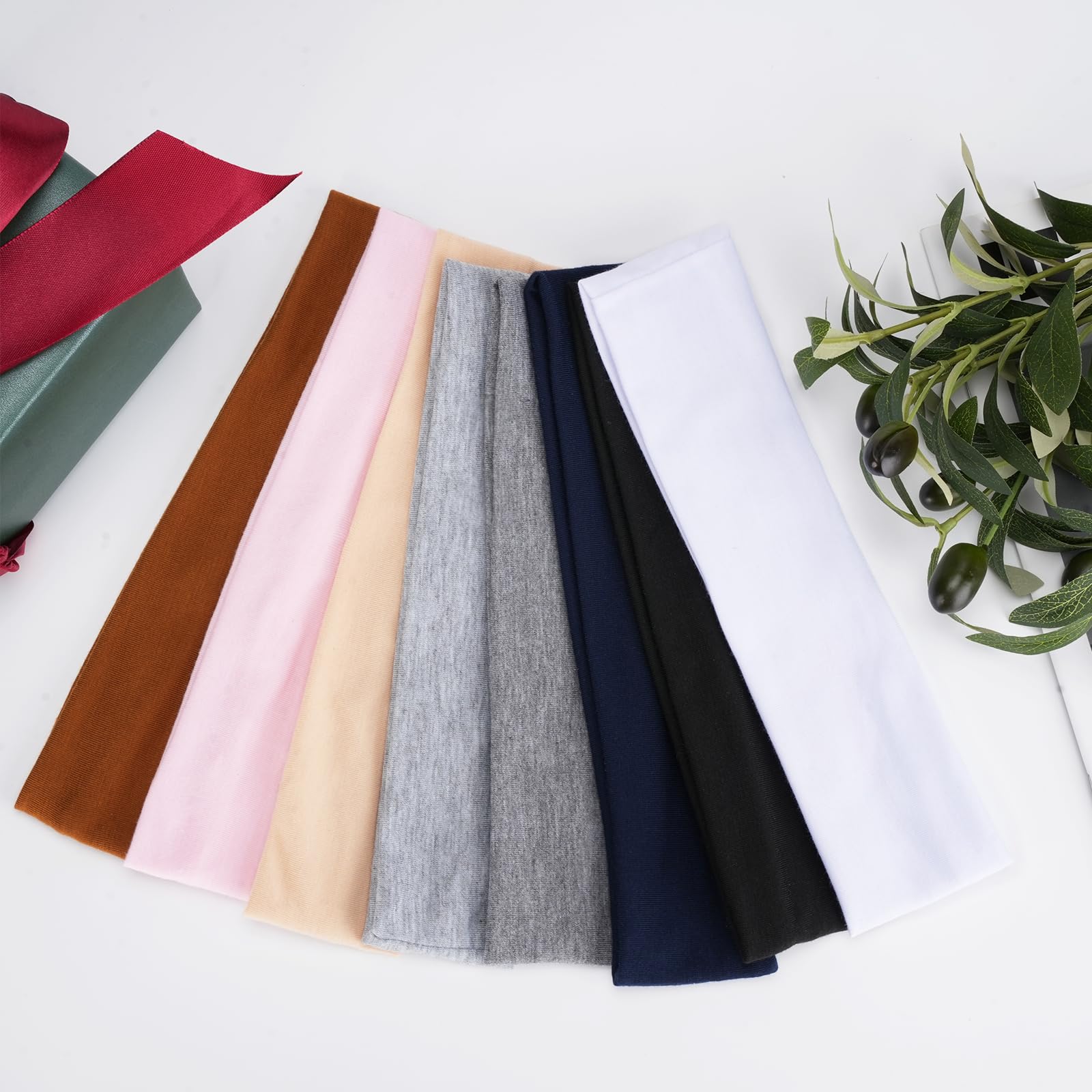 Pack Headbands for Women, Elastic Soft Hair Bands Non Slip Women's Fashion Headb