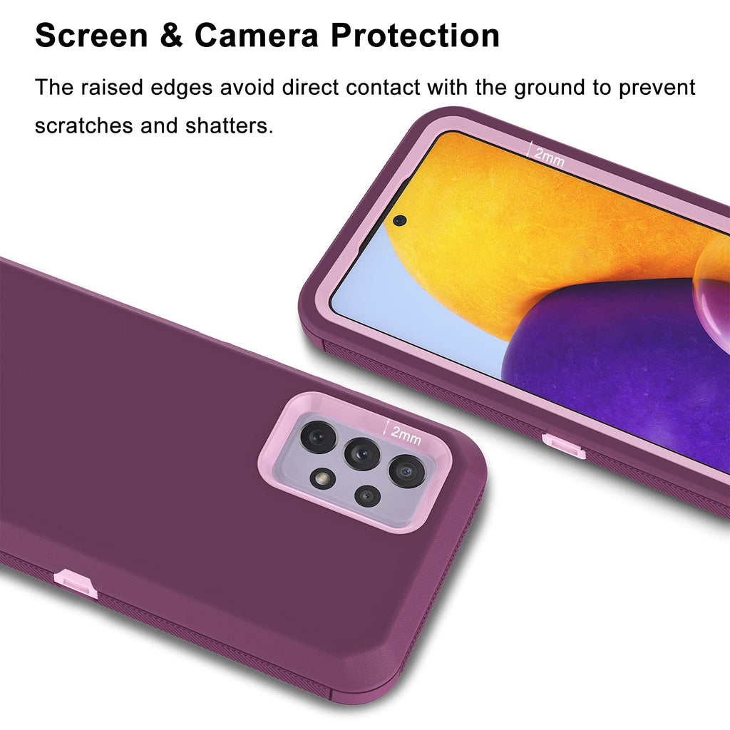 Galaxy A52 Case - Rugged Heavy-Duty Shockproof Protection for Ultimate Drop Defe