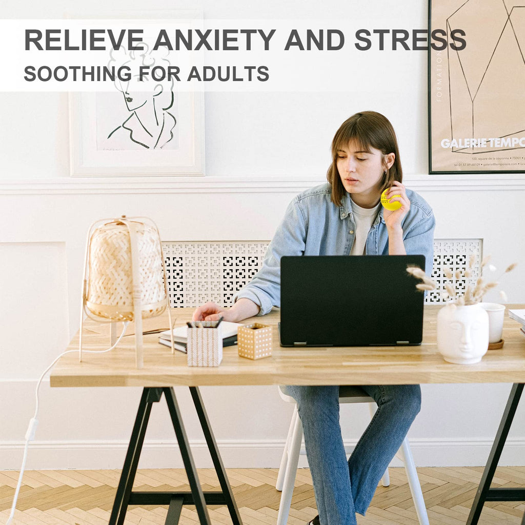Stress Balls (5 Pack) for Kids and Adults - Stress Relief Balls with Motivationa