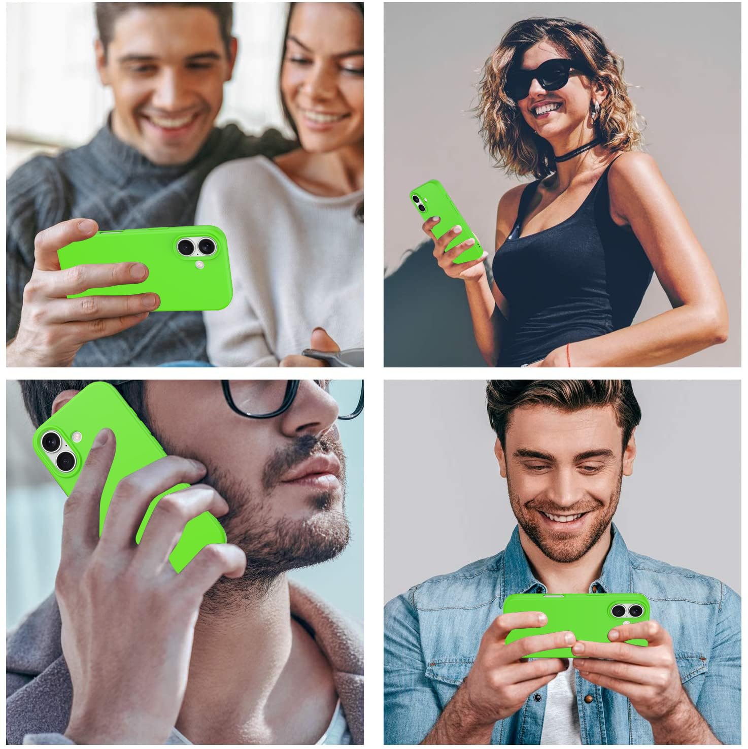 17 Case, Shockproof Liquid Silicone Protective Phone Case With Soft Anti-Scratch