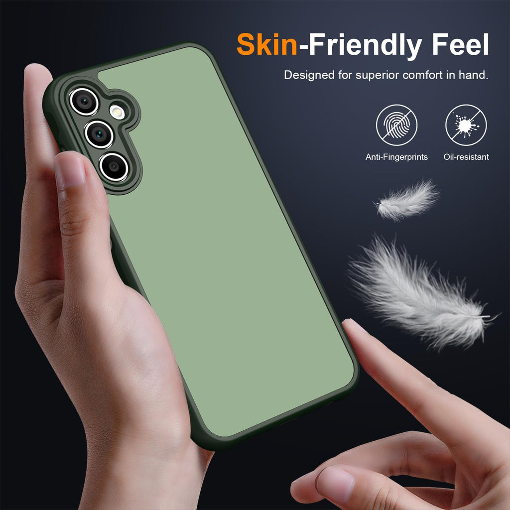Galaxy A15 5G Case - Slim Matte Dual-Tone, Non-Slip & Anti-Fingerprint Protectio