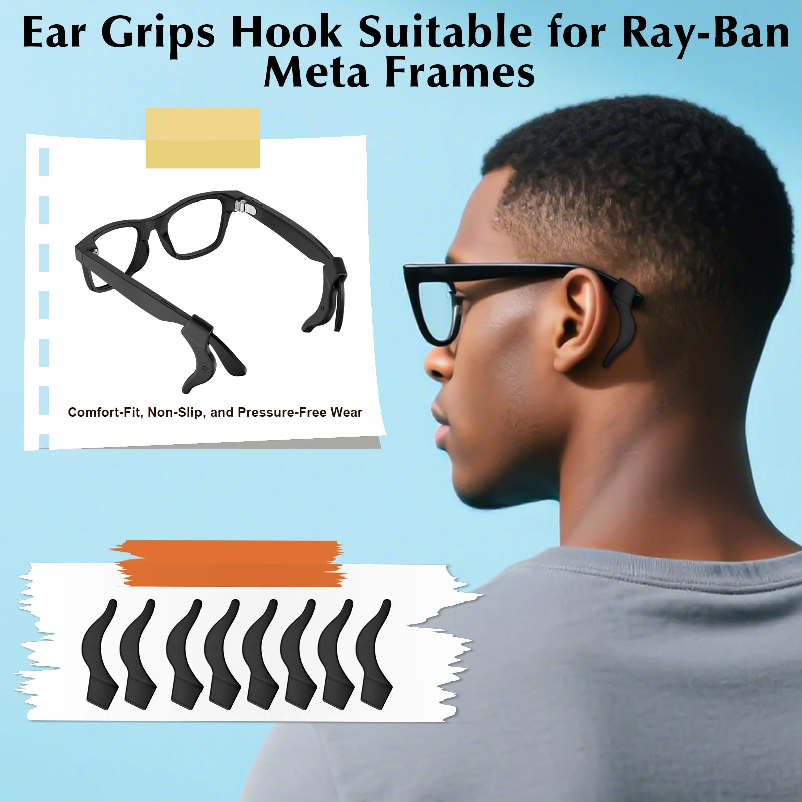 Accessories Kit For Ray-Ban Oakley/Meta Wayfarer/Headlin