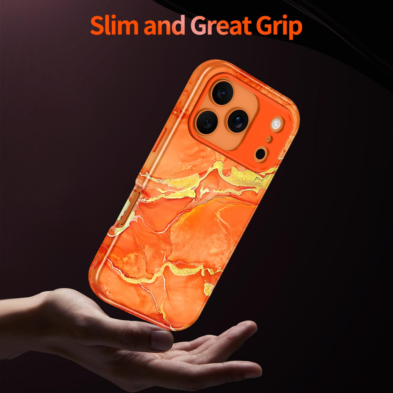 Iphone 17 Pro Max Case,Heavy Duty Full Body Shockproof Protection 3 In 1 Hybrid