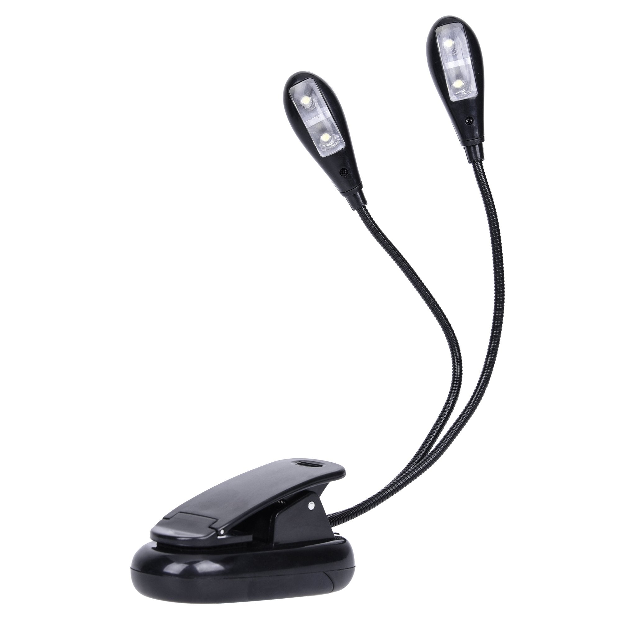 Stand Light, 1/2/4/10 Pack Clip on LED Book Lights, USB and AAA Battery Operated