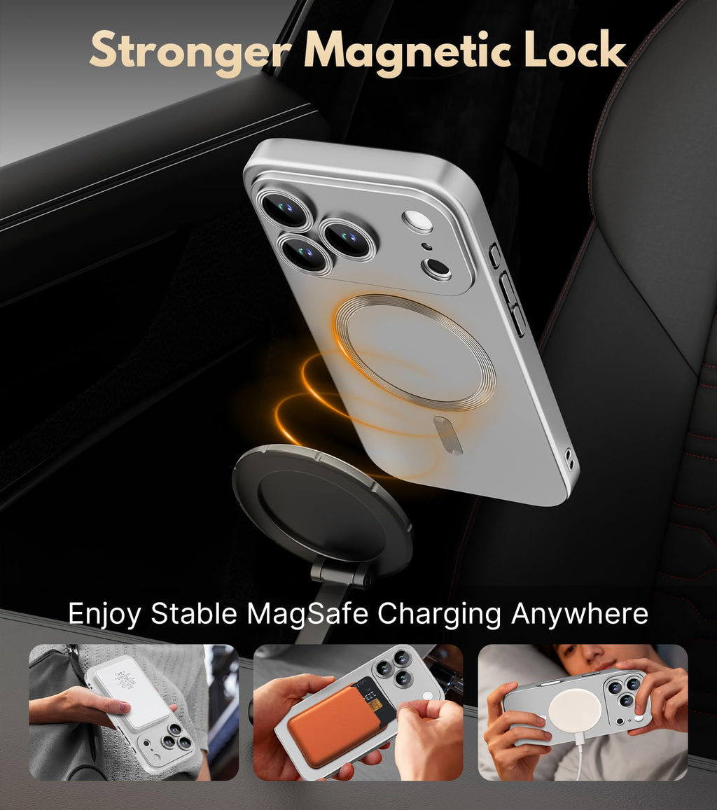 Case For Iphone 17 Pro Max - Magsafe Compatible, Military-Grade Drop Protection
