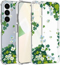 for Samsung Galaxy A17 Case 5G Flowers Slim Anti-Drop Shockproof Protective Soft