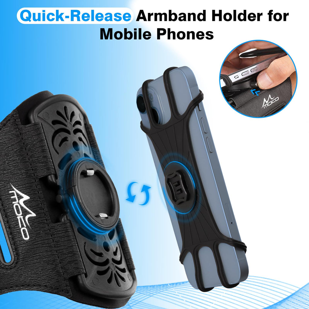 Armband 360°Rotatable For Iphone 16 15 14 13 Pro Max Plus Samsung Galaxy Note S2
