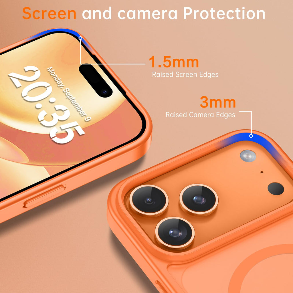 For Iphone 17 Pro Max Case 2025,[ Magsafe][Military-Grade Protection][Anti-Yello