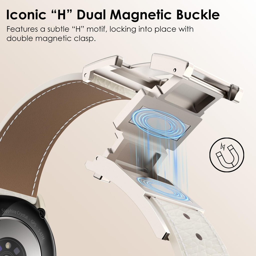 Magnetic Watch Band Compatible for Samsung Galaxy Watch 7 Band 40mm 44mm 42mm 46
