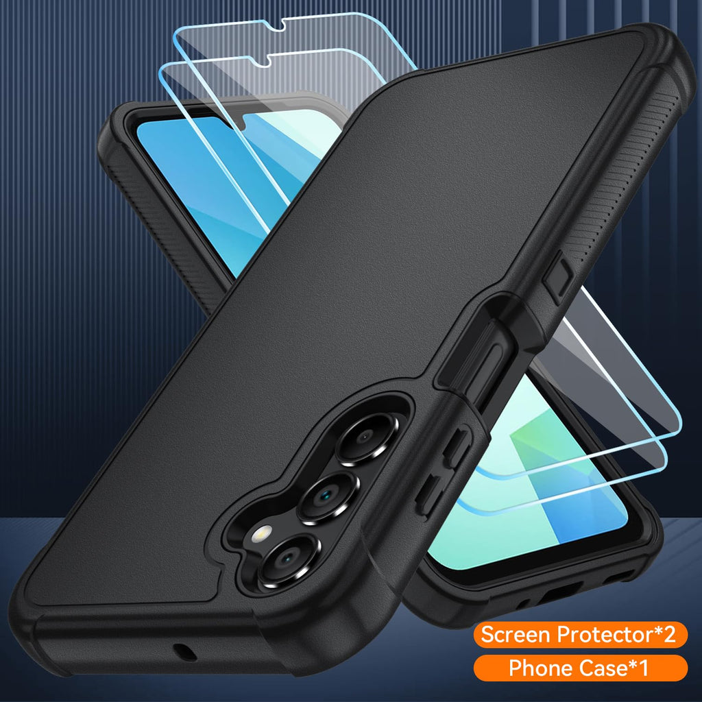 Samsung Galaxy A16 5G Case : 3-Layer Shockproof Phone Cover with HD Screen P