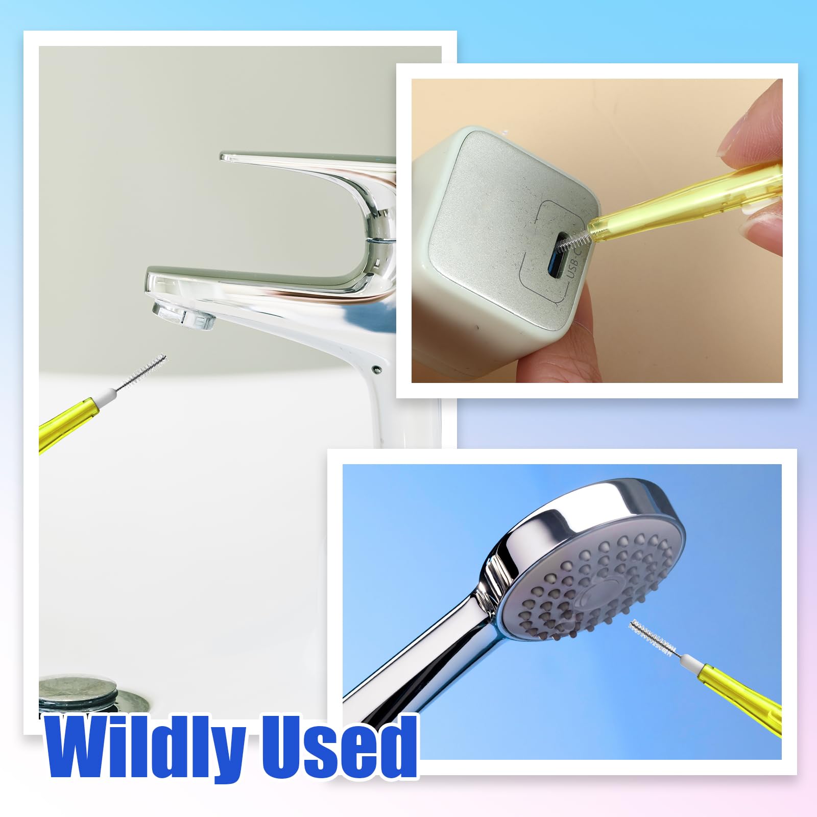 Phone Charge Port Cleaning Tool Kit Anti-Clogging Mini Brushes Cleaner