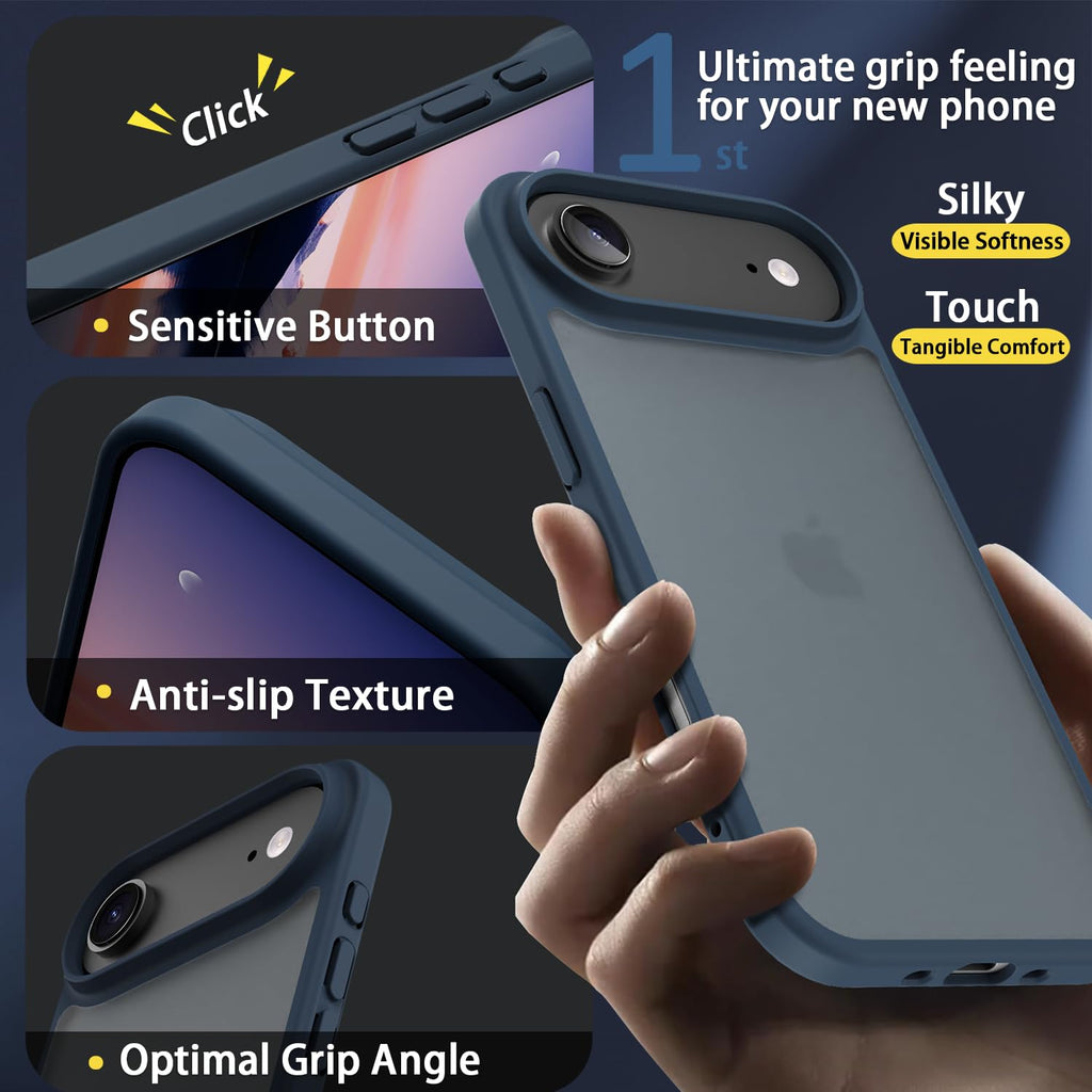 Case for iPhone Air Case,Shockproof Protective Hard Back Slim Phone Case,F
