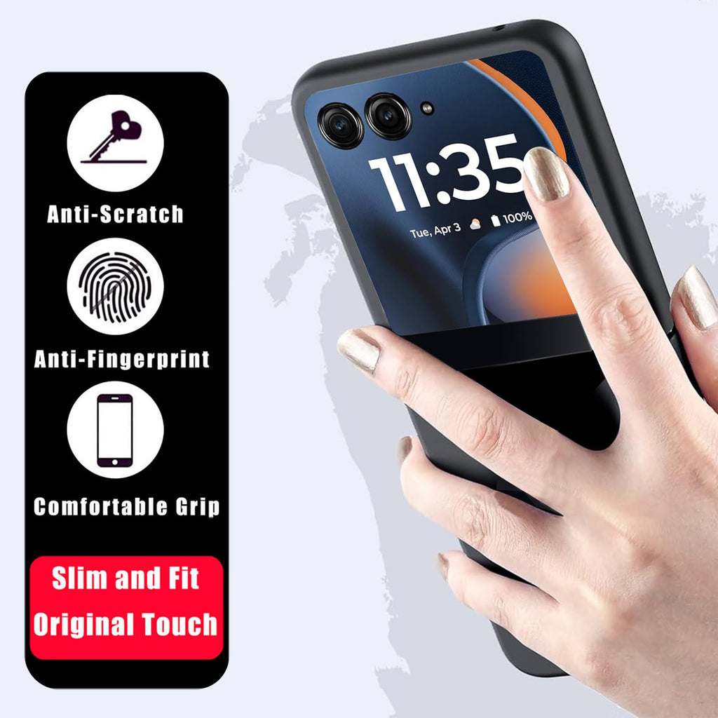 Case for Motorola Razr 2025,Razr 2025 Phone Case with Screen Protector,Slim Thin