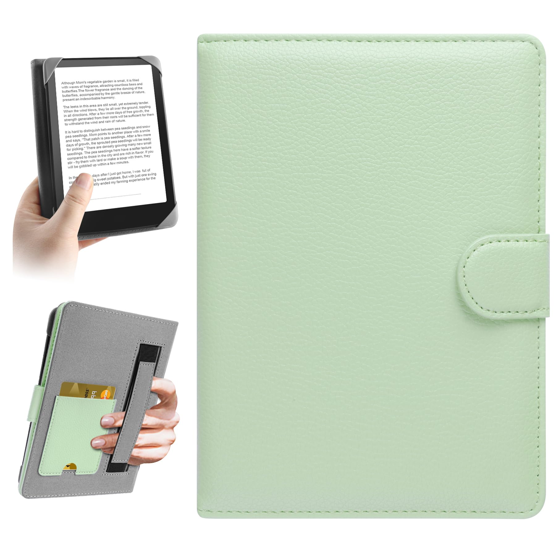 Universal Case for 7 inch Kindle eReader Compatible with 6.8" Paperwhite/Pocketb