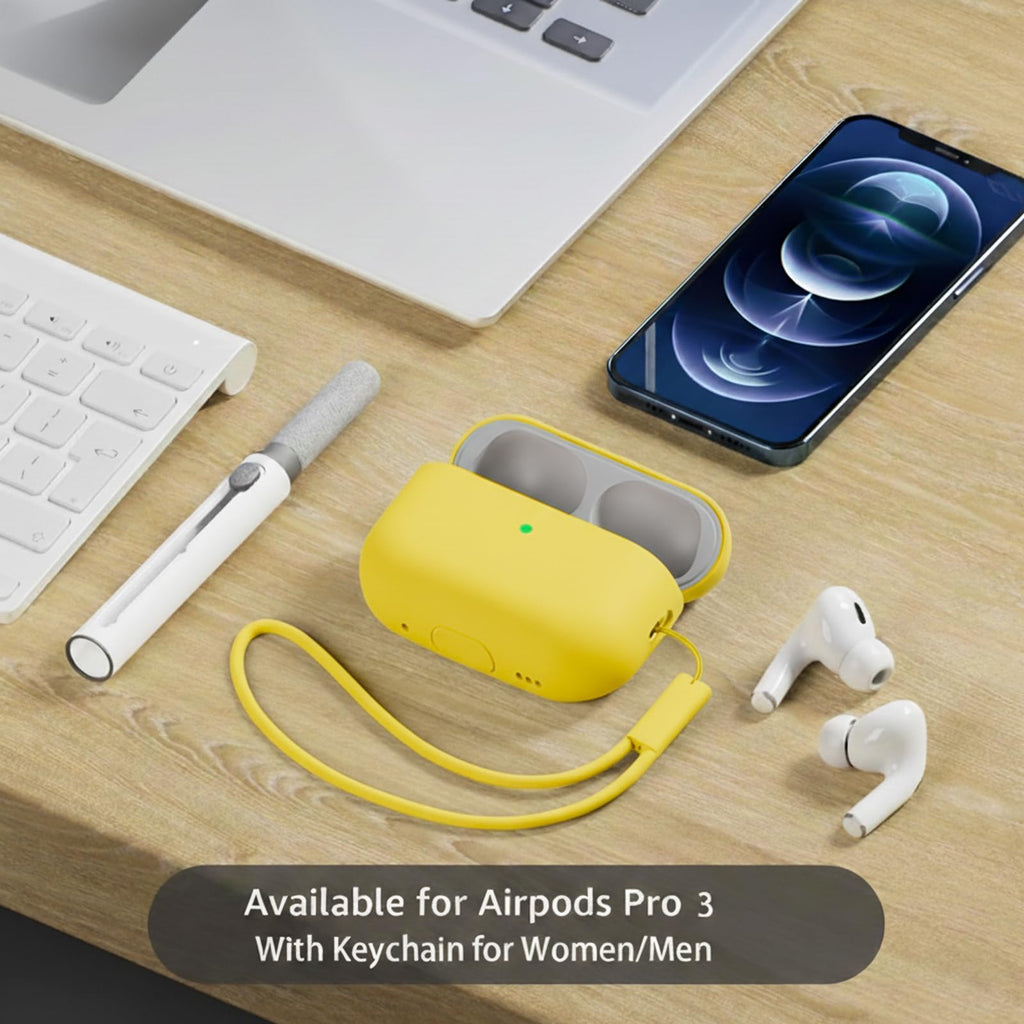 Pro 3 Case, Soft Silicone Skin Cover Protective Cases With Cleaner Kit And Lanya
