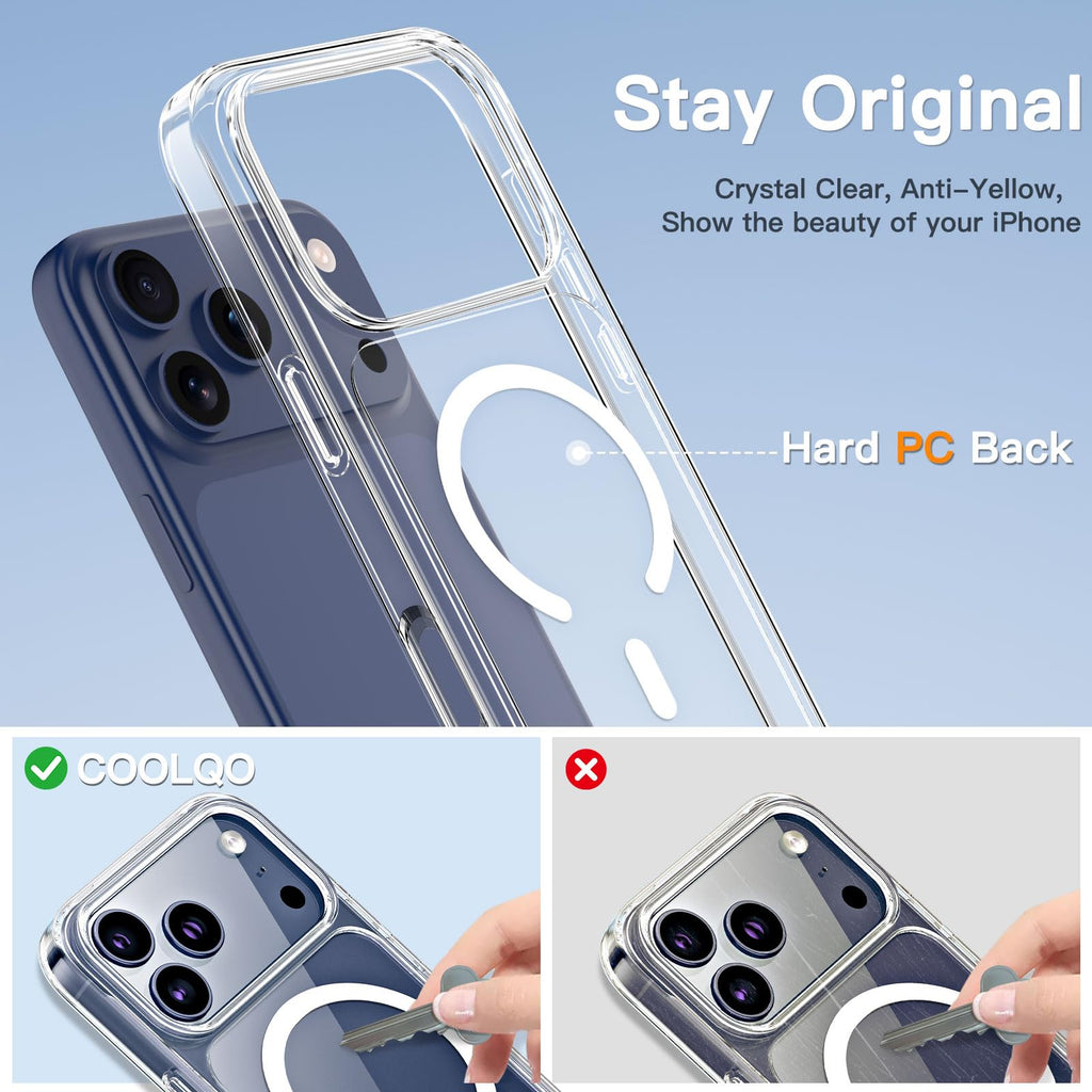 Iphone 17 Pro Case With Screen Protectors, Magsafe, Military Grade 17Ft Drop Pro