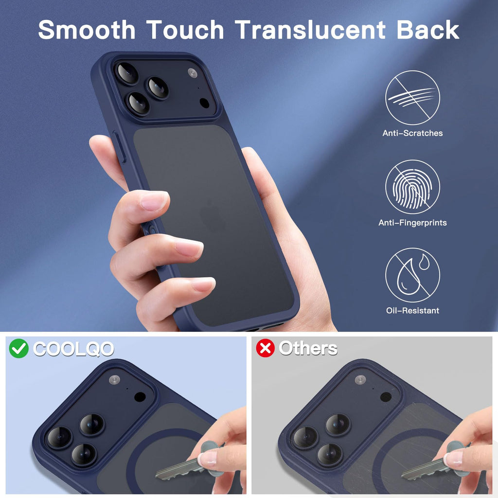 Iphone 17 Pro Case With Screen Protectors, Magsafe, Military Grade 17Ft Drop Pro