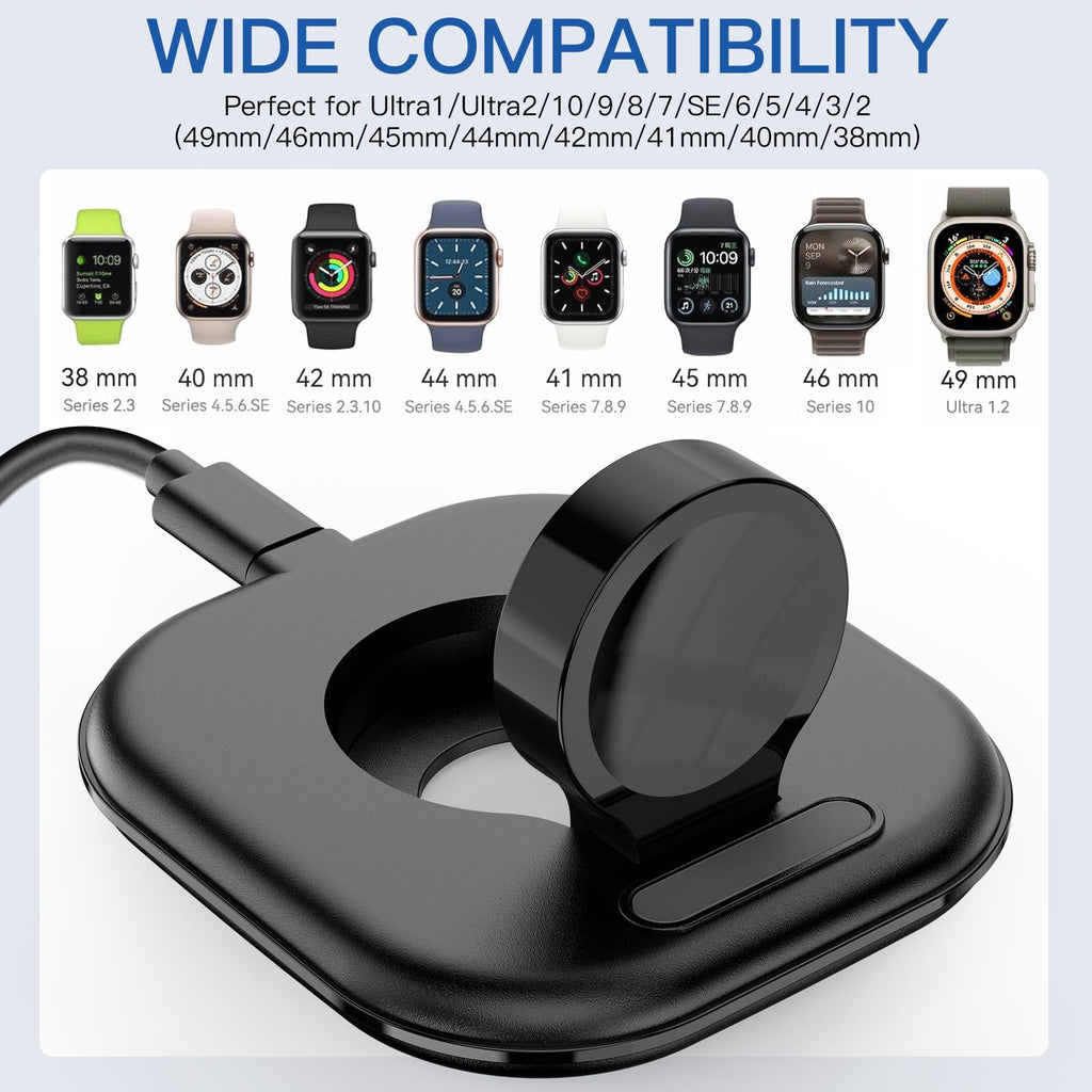 Watch Magnetic Charging Dock - Fast Magnetic Charger Stand, Apple Watch Series 2
