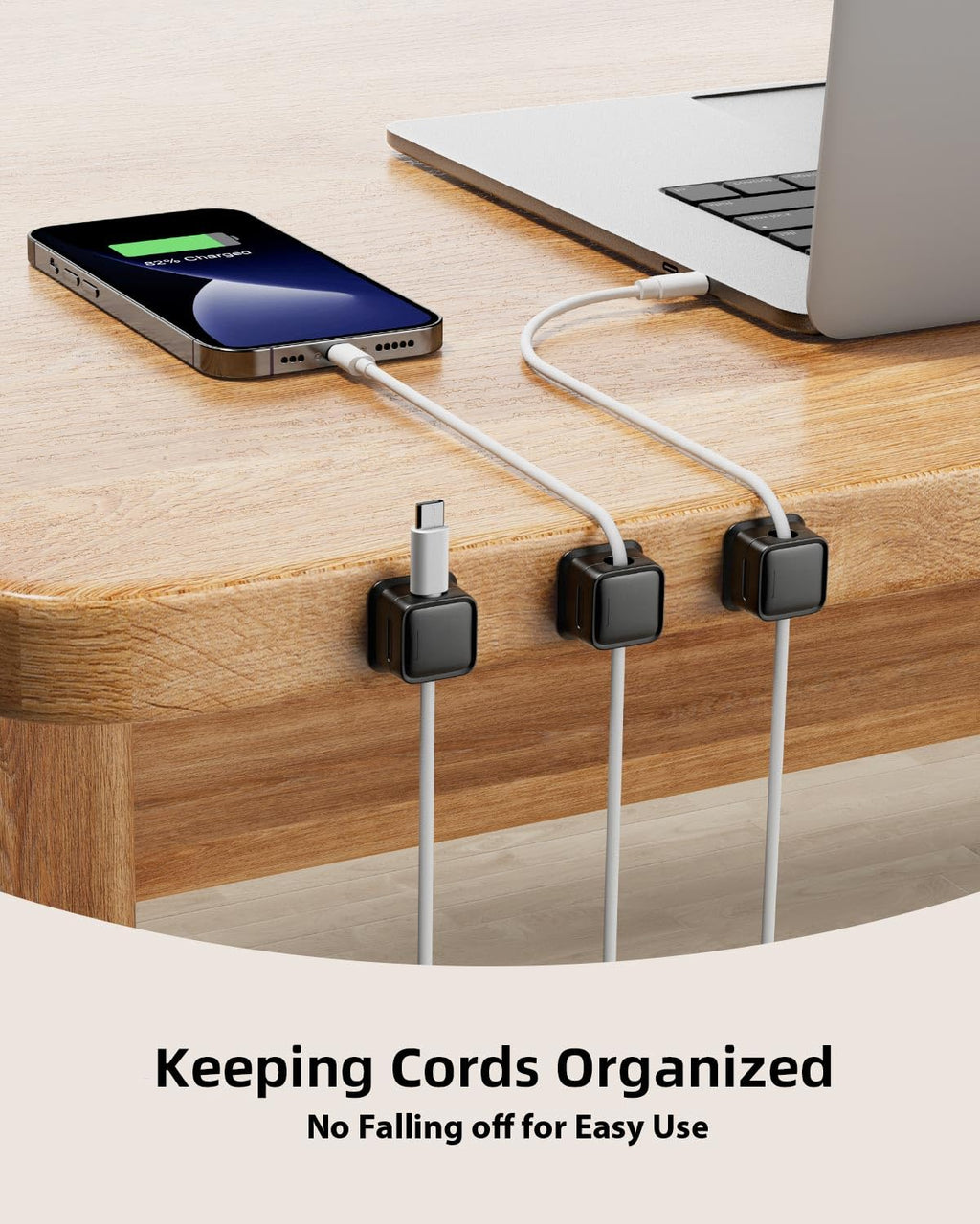 Cord Organizer Holder,Costop Strong Adhesive Desk Cable Managem