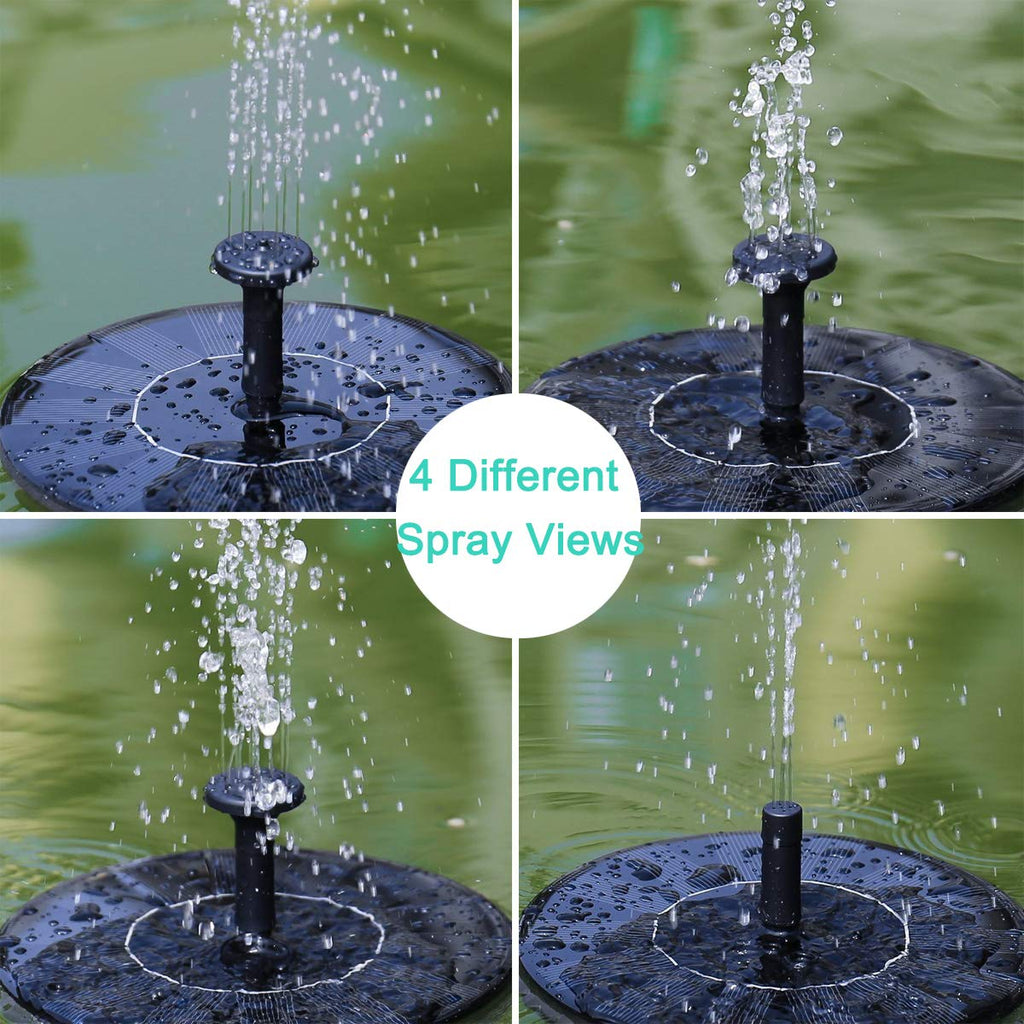 Solar Water Fountain Pump for Pond & Pool