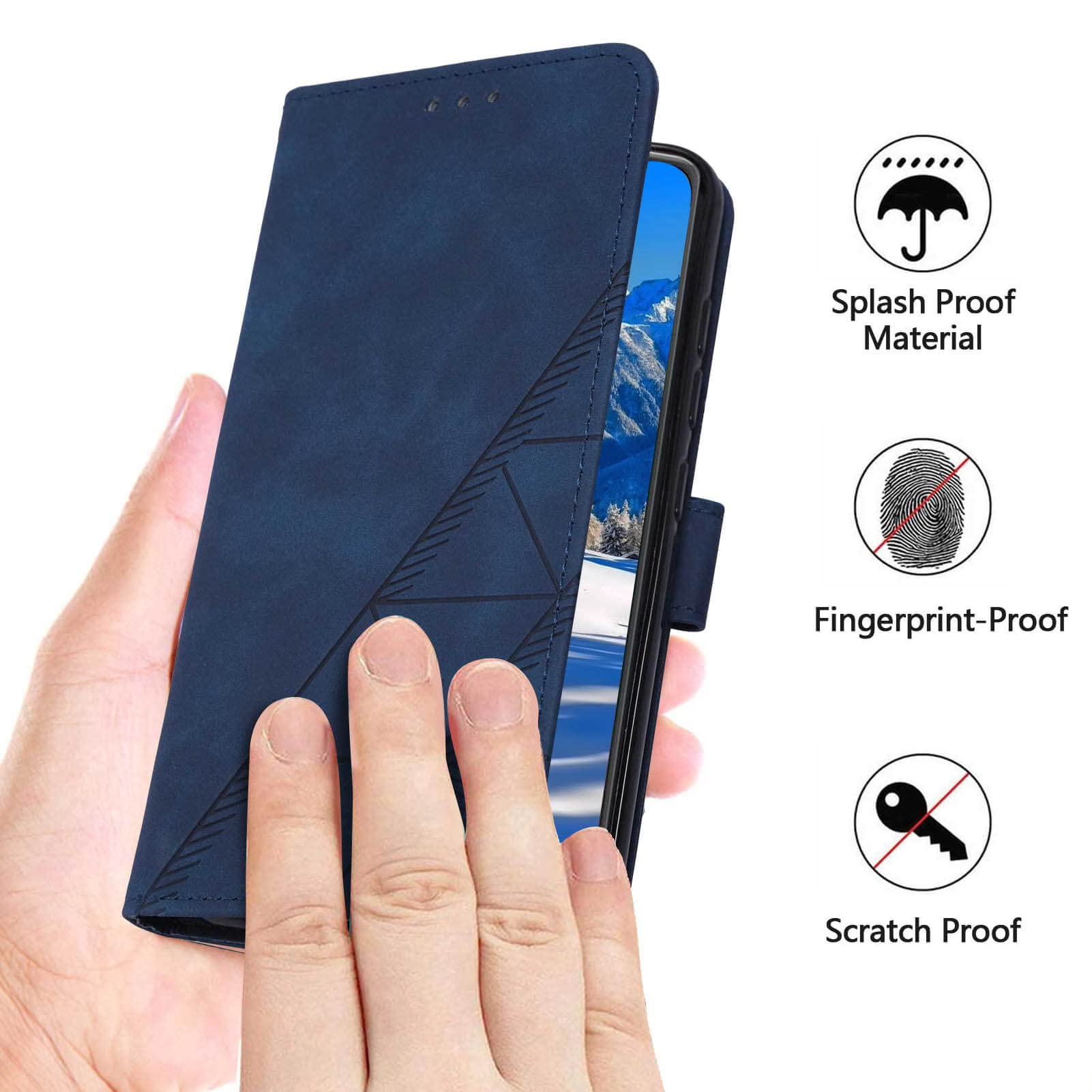 Dextrad Compatible for iPhone XR Wallet Case,[Kickstand][Wrist Strap][Card Holde