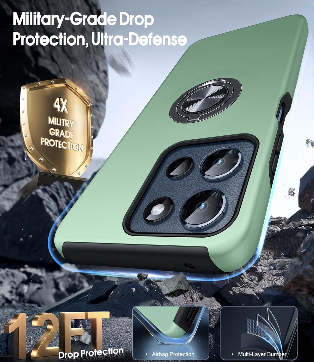 for Motorola Moto G 2025/2026 Case, Moto G Play 2026 Case with Screen Protector,
