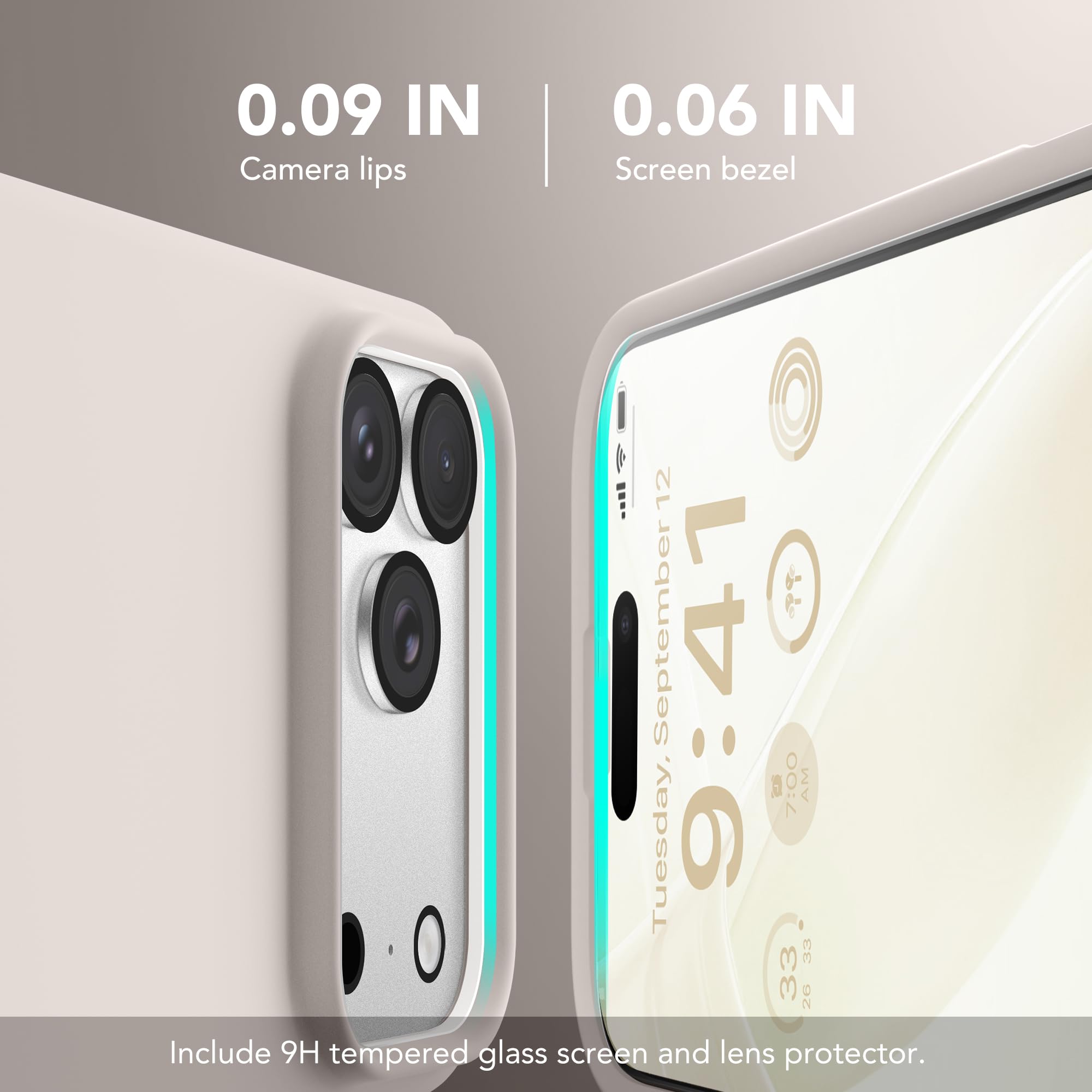 For Iphone 17 Pro Case, Magsafe, [Screen Protector + Camera Lens Protector], Liq