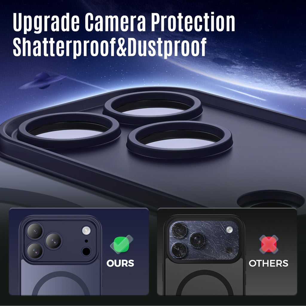 For Iphone 17 Pro Max Case, Magsafe, [Camera Protection] [15Ft Military Drop Pro