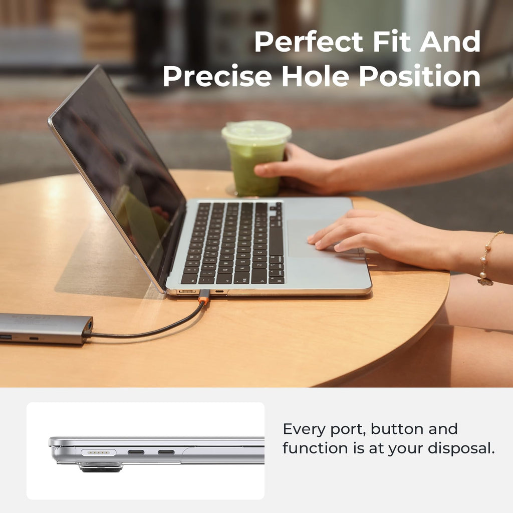 with MacBook Air 13 inch M5 2026-2022 M4 M3 M2 A3449 A3240 A3113