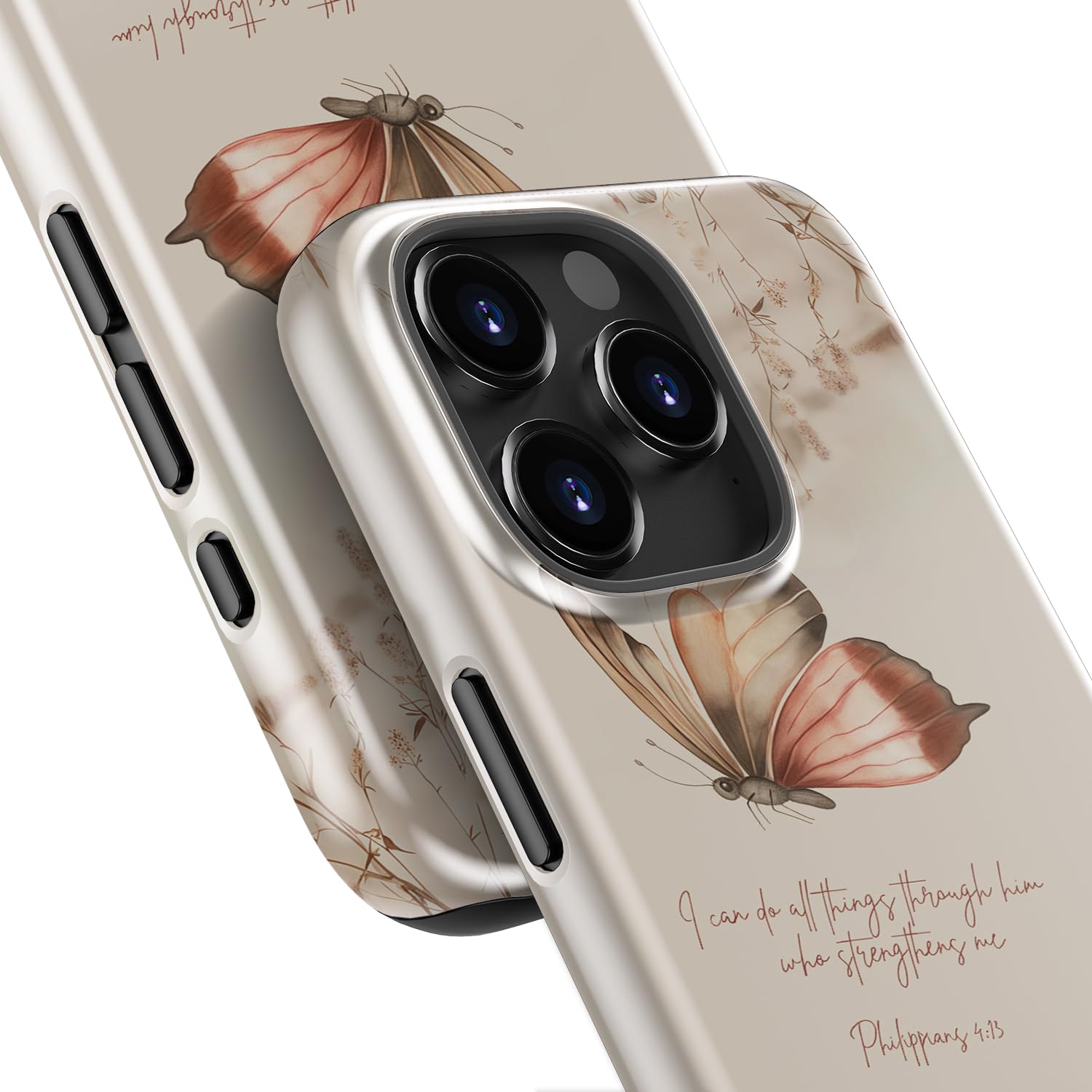 iPhone 14 Pro Max Case Cute - Wireless Charging Compatible - Dual-Layer Soft