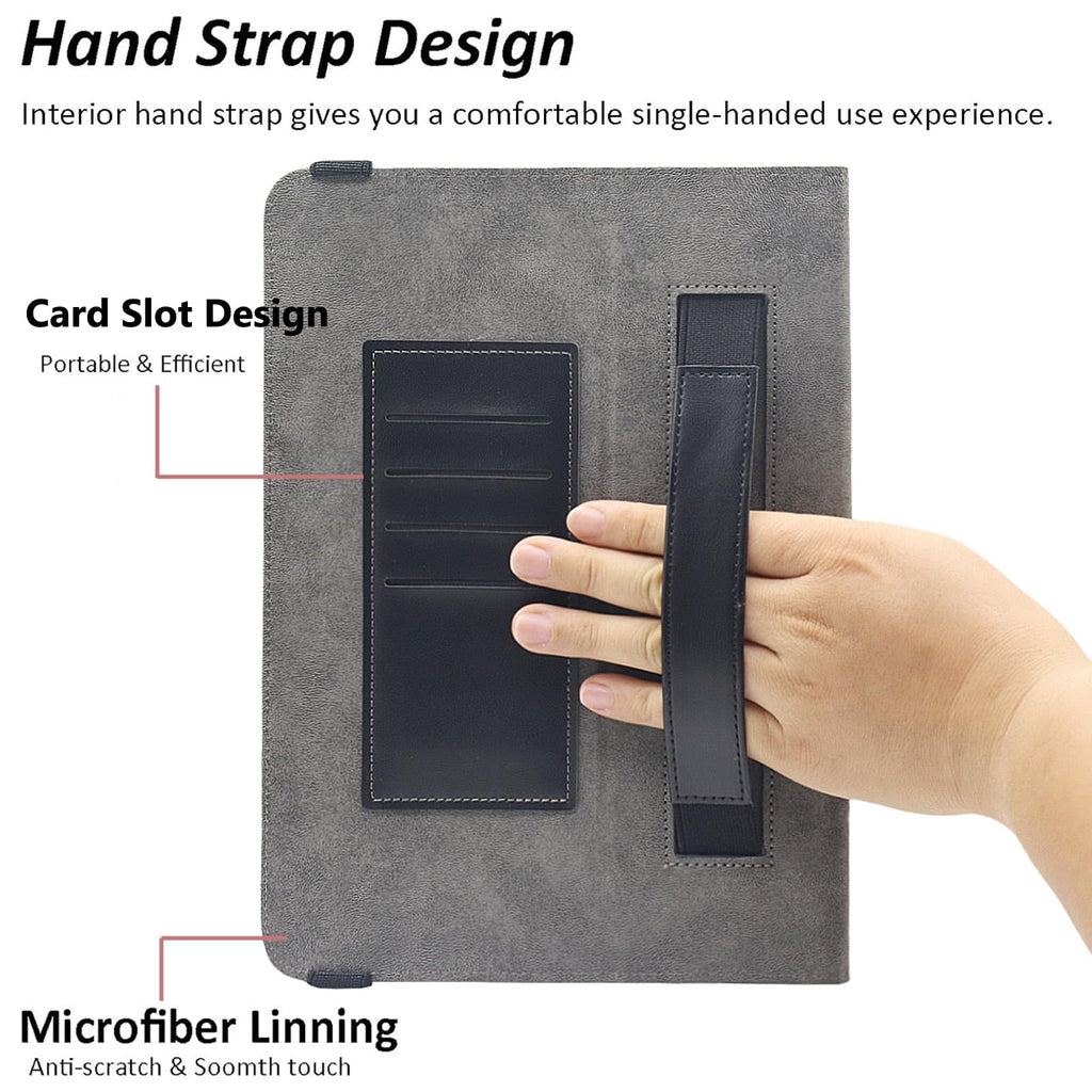 10 10.1 11 Inch Tablet Case, Viclowlpfe Protective Folio Stand Android Case for