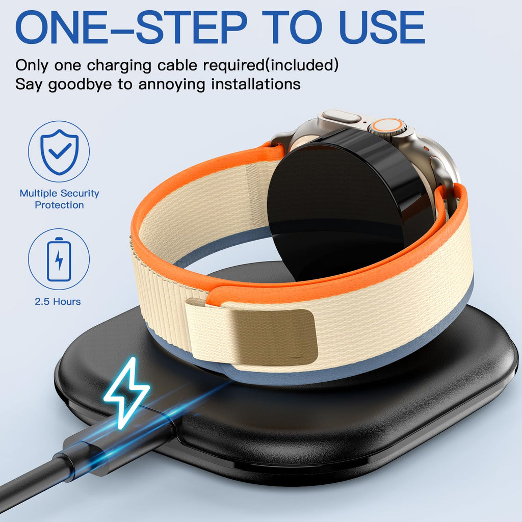 Watch Magnetic Charging Dock - Fast Magnetic Charger Stand, Apple Watch Series 2