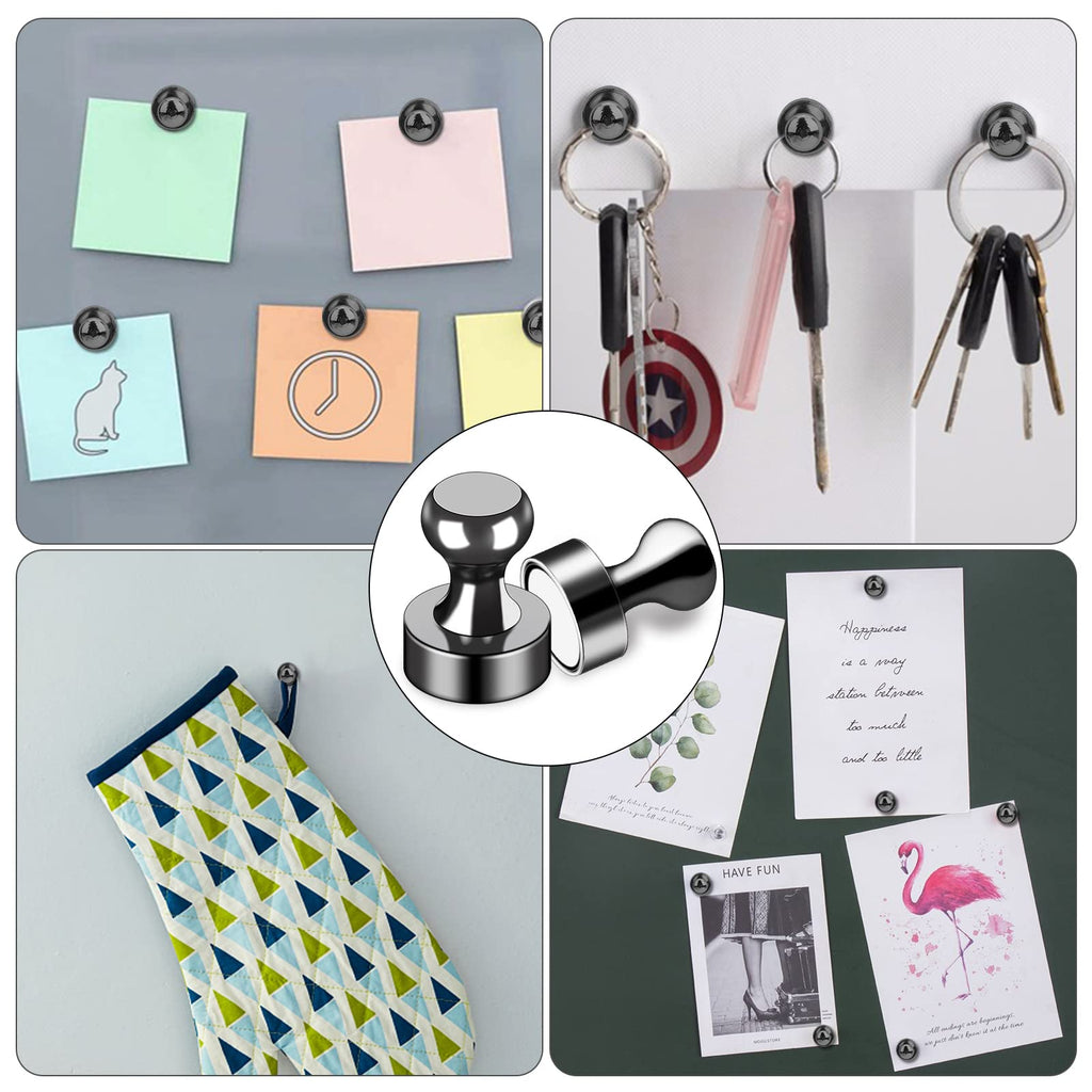 12Pcs Refrigerator Whiteboard Small Strong Magnet Classroom Kitch