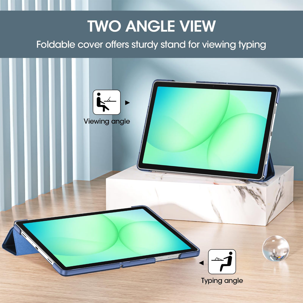 Smart Case for Galaxy Tab A11+ Plus/A9+ Plus 11 Inch, Slim Stand Hard Back Shell