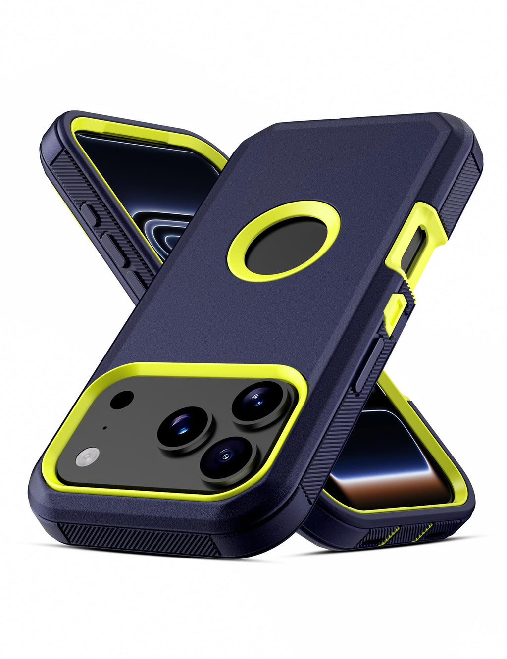 Iphone 17 Pro Case, Heavy Duty Drop Protection Screenless Dual Layer Shockproof